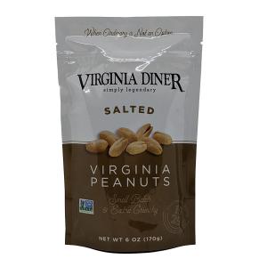 Virginia Diner Virginia Peanuts Salted - 6oz