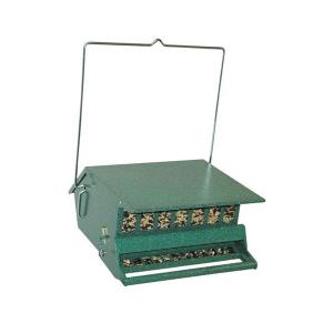 Bird Feeder Metal Absolute Squirrel Proof - Green