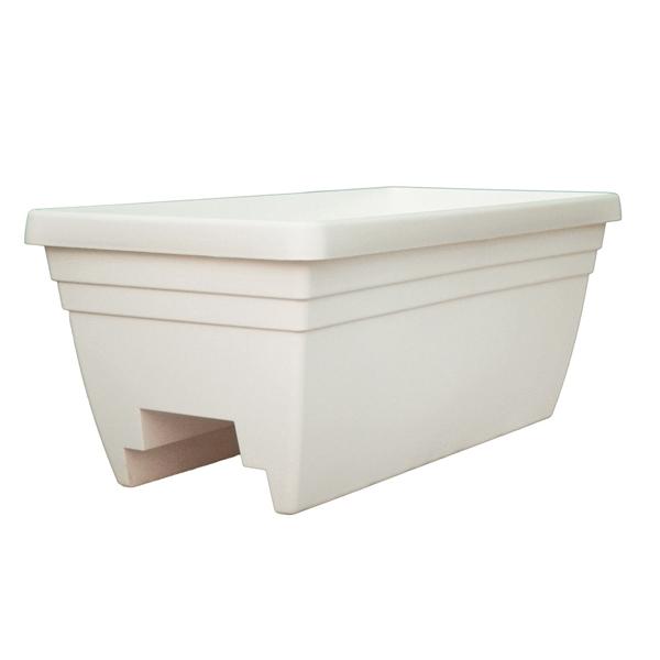 Deck Rail Planter 24in - White