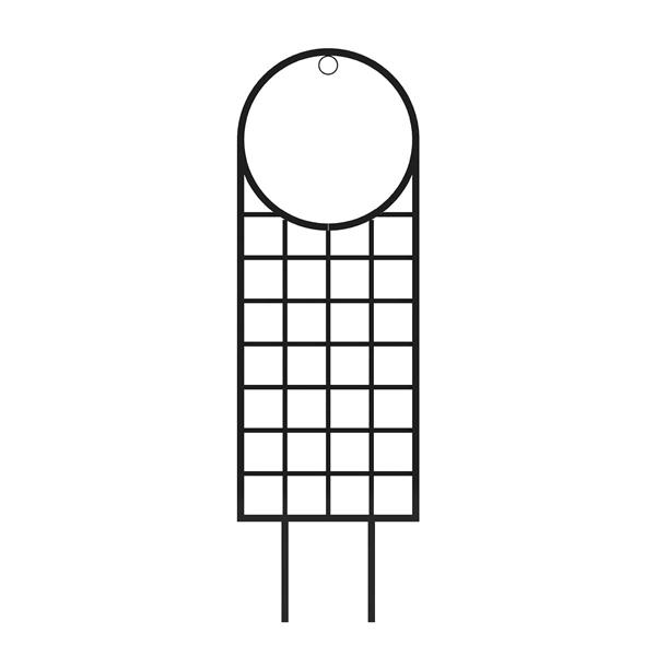 Trellis Metal Circle Top with Hook