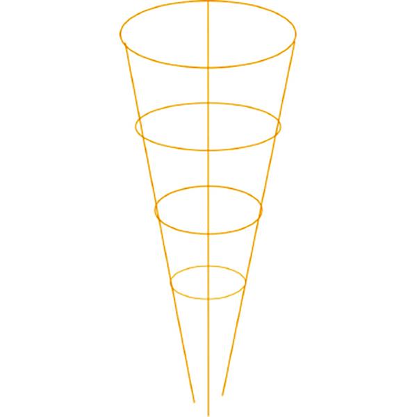 Tomato Cage 42in 4-Ring - Yellow