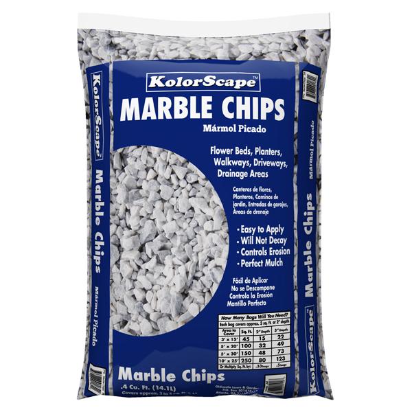 KolorScape Accent Rock - Marble Chips Large - 0.5 cuft