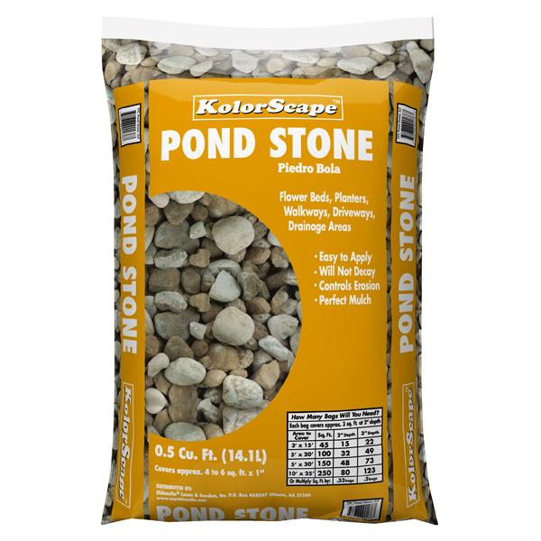 KolorScape Accent Rock - Pond Stone - 0.5 cuft