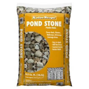 KolorScape� Accent Rock - Pond Stone - 0.5 cuft