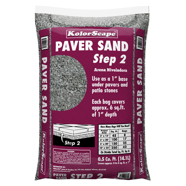 KolorScape Project - Step 2 Leveling Sand - 0.5 cuft