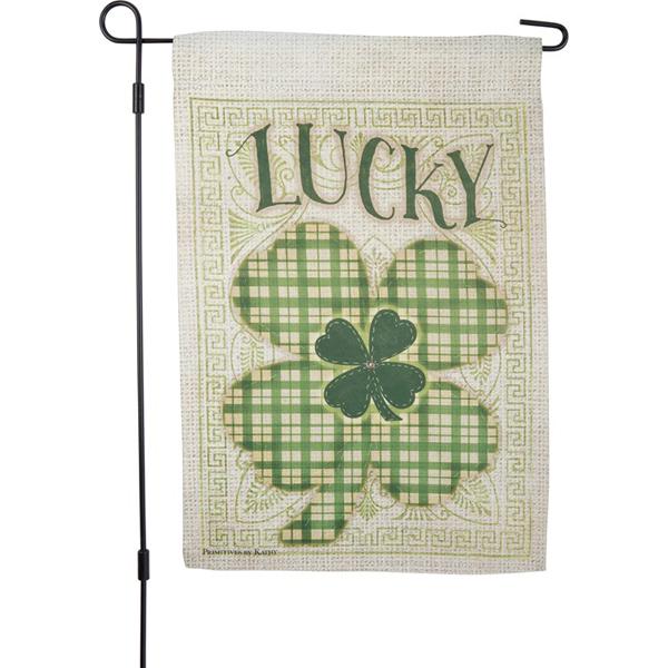     St Patrick's Lucky Mini Flag