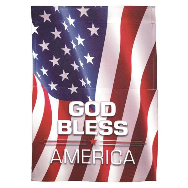 God Bless America Mini Flag