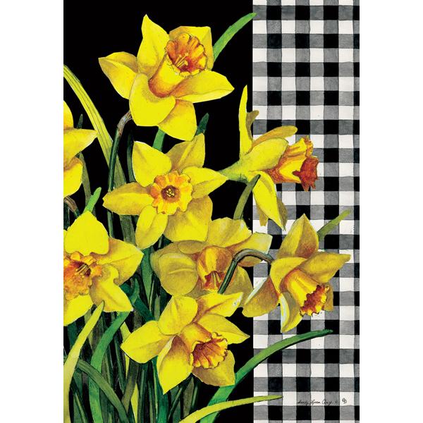  Mini Flag Daffodil Check