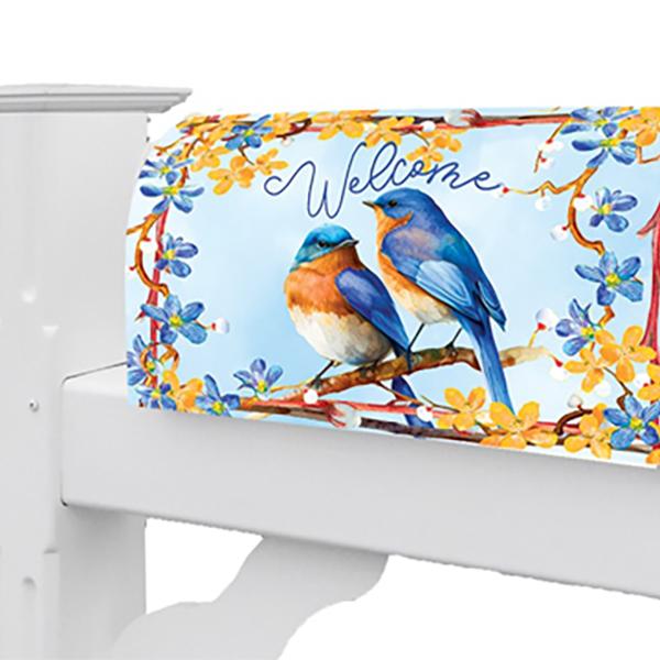 Lovely Bluebirds Mail Wrap