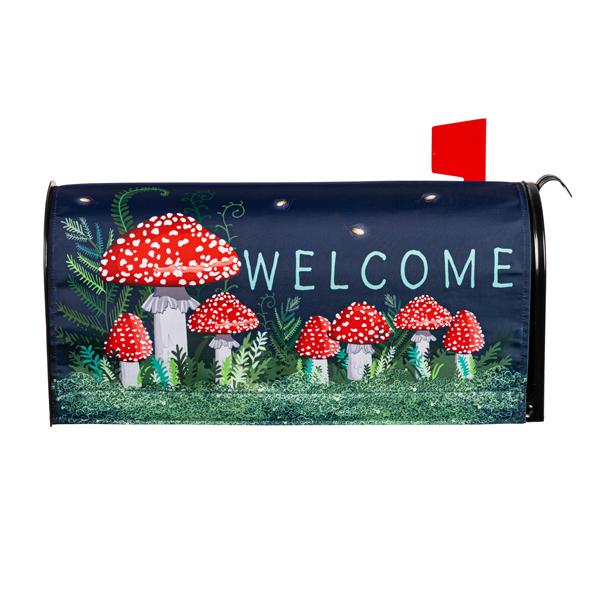 Welcome Friends Mushroom Mail Wrap