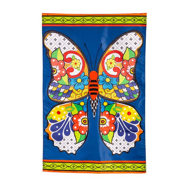 Talavera Butterfly Flag
