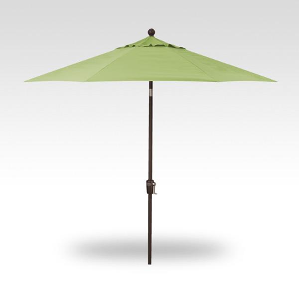 Treasure Garden Umbrella - 9 ft, Macaw Bronze Pole, Push Button
