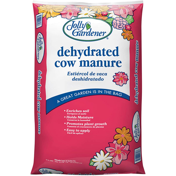 Jolly Gardener Soil Amendment - Dehydrated Cow Manure - 40lb