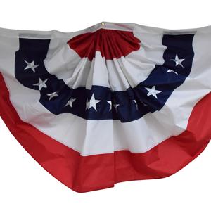 Bunting American Flag - 48in x 24in