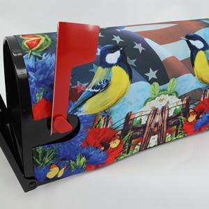 American Flag With Birds Mail Wrap