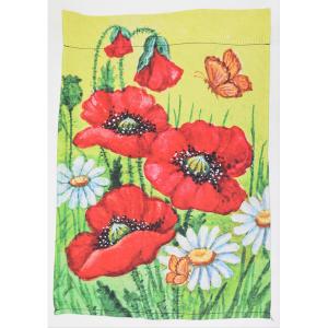 Poppy Mini Flag - 12in x 18in
