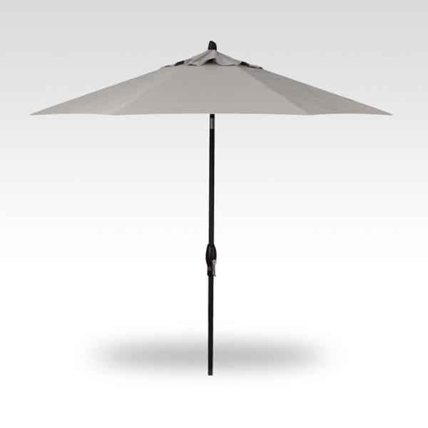 Treasure Garden Umbrella - 9 ft, Beacon Ash, Black Pole, Auto
