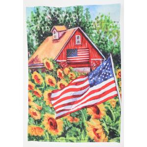 Patriotic Mini Flag - 12in x 18in
