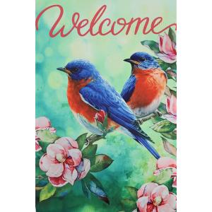 Welcome Birds Mini Flag