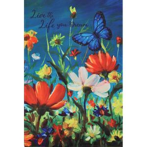 Mix Flowers Mini Flag