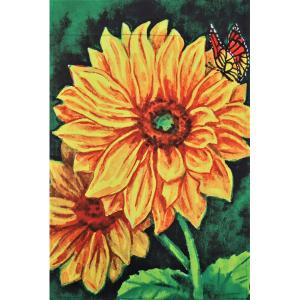 Yellow Sunflower Mini Flag