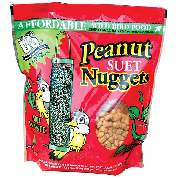 C&S Suet Nuggets Peanut - Ready to Use
