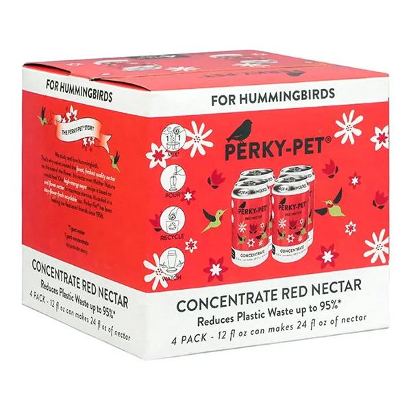  Perky-Pet® Humminbird Nectar Red Concentrate - 4 Pack - 12oz