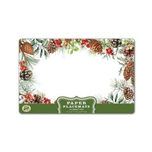 Michel Design Works White Spruce Paper Placemat