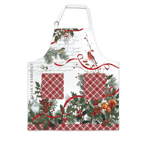 Apron - Winter Woodland