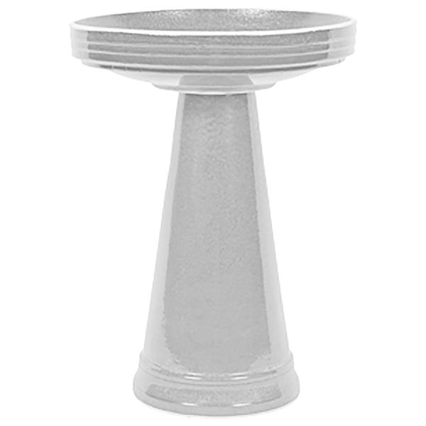 Simple Elegance Set White Bird Bath
