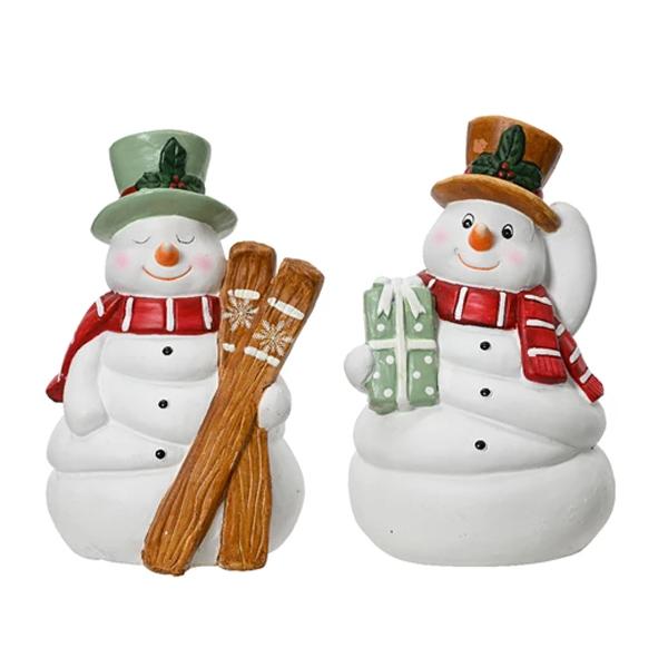 Terracotta Santa Bank 8 Inch 2 Asst 