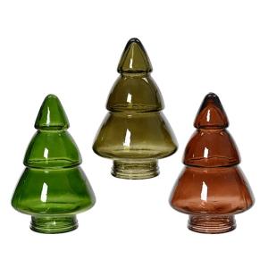 Tree Glass Green 8 Inch Asst 