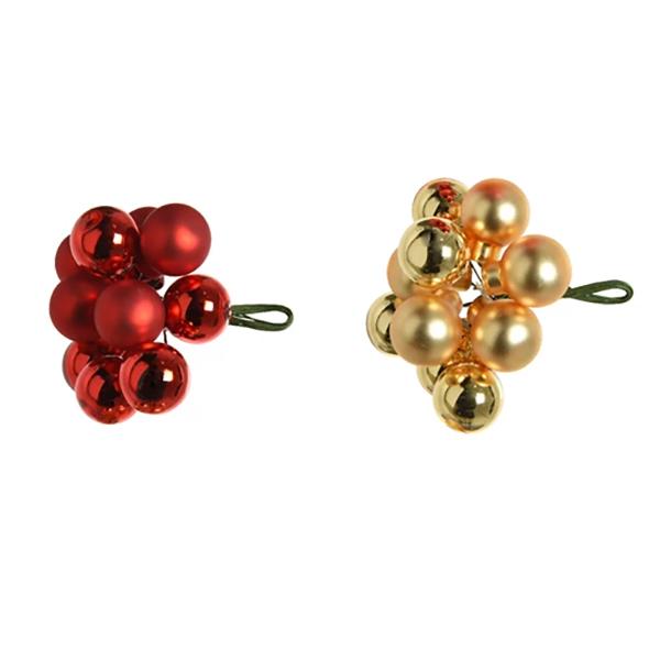 Stem Ball Red Gold Mix X10