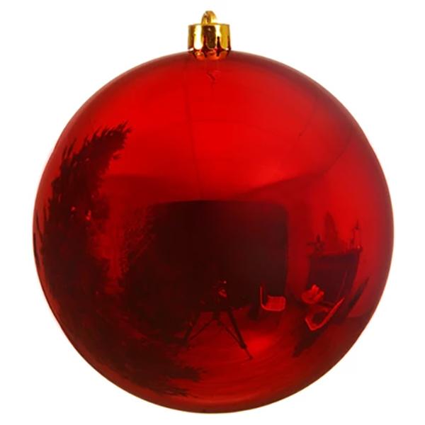 Shatterproof Christmas Red 8In