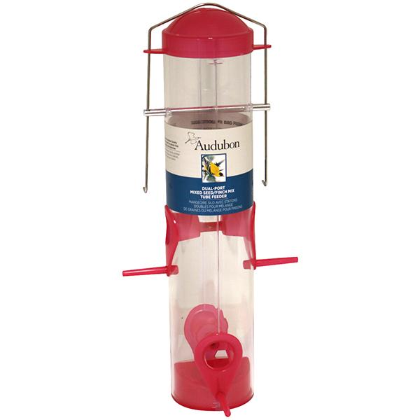 Plastic Tube Bird Feeder - 13 in