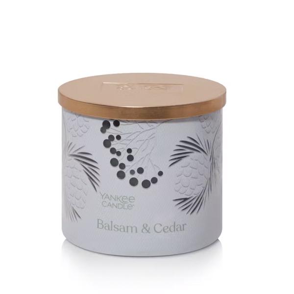 Tumbler 2 Wick Balsam  Cedar