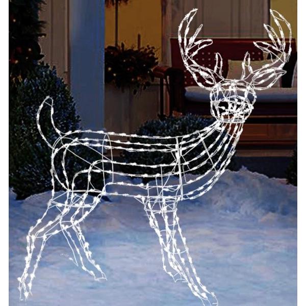 Wire Form Woodland Buck 67 inch