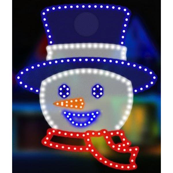 Hi Vibrant Snowman 16 in