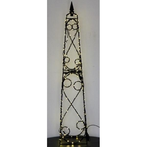 Pre Lit Obelisk Warm White 3 ft 240 lights