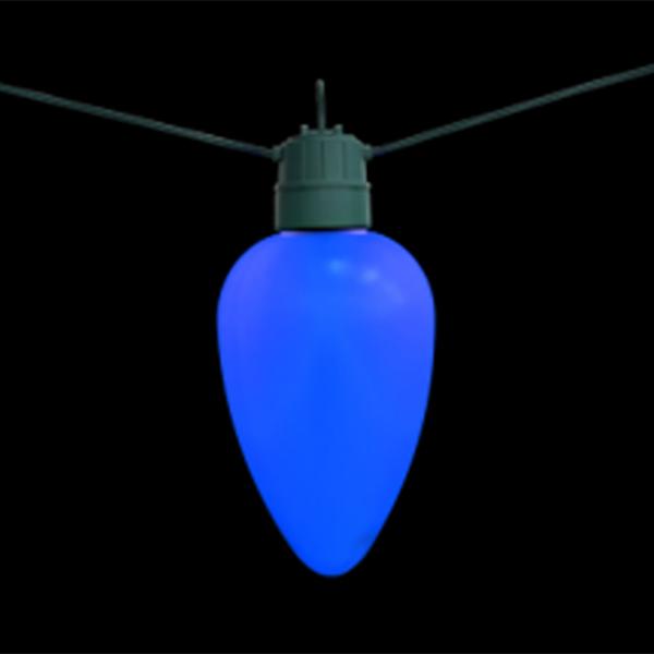 Jumbo Blue Light Bulb 10 in