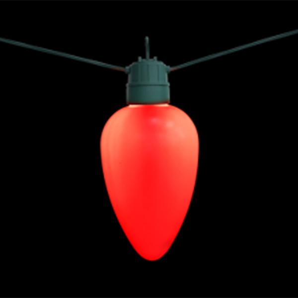 Jumbo Red Light Bulb 10 in