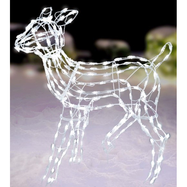 Wire Form Woodland Fawn 37 inch