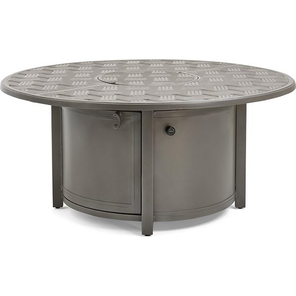 WINSTON 49" Merge Round Cast Aluminum Firetable