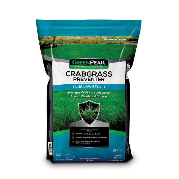 Green Peak Crabgrass Prevent + Fertilizer