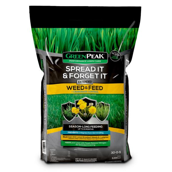 Green Peak Seed & Feed + Weed & Feed