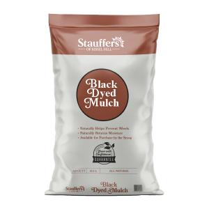  Stauffers Black Dyed Mulch - 1.25 cuft