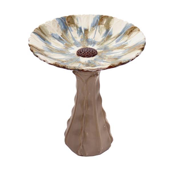 Bird Bath - Aster Cream 22"