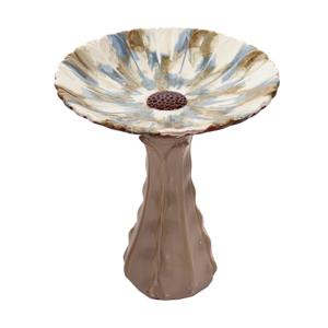 Bird Bath - Aster Cream 22"