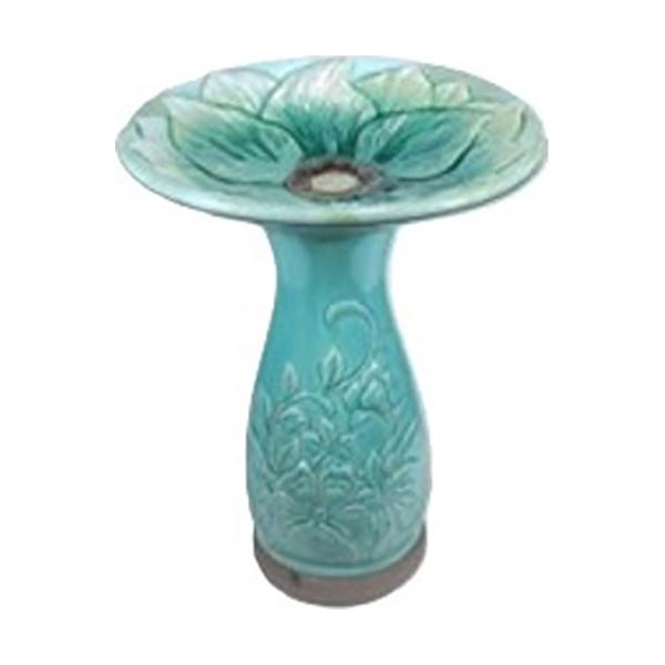 Birdbath - Clematis 22"
