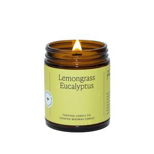 JAR CANDLE BEESWAX LEMONGRASS EU
